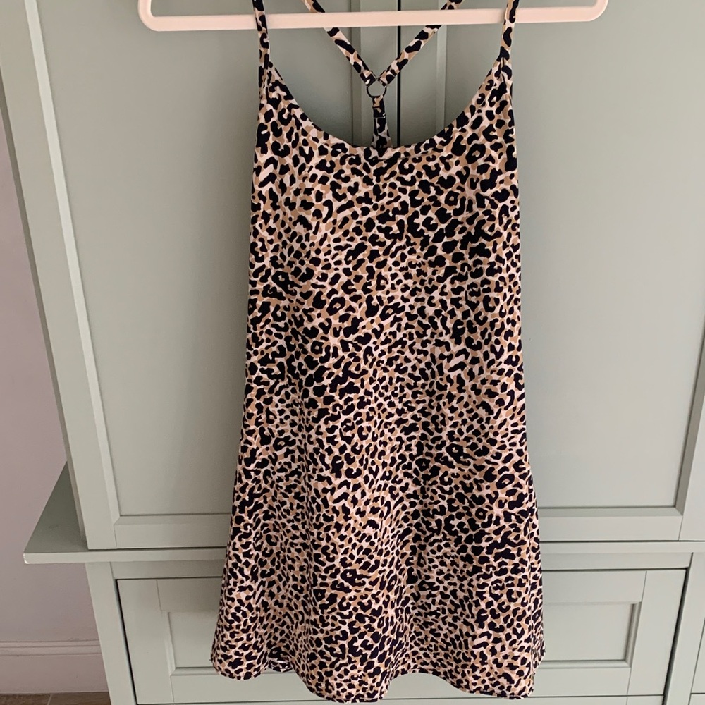 Outdoor Voices The Exercise Dress in Leopard